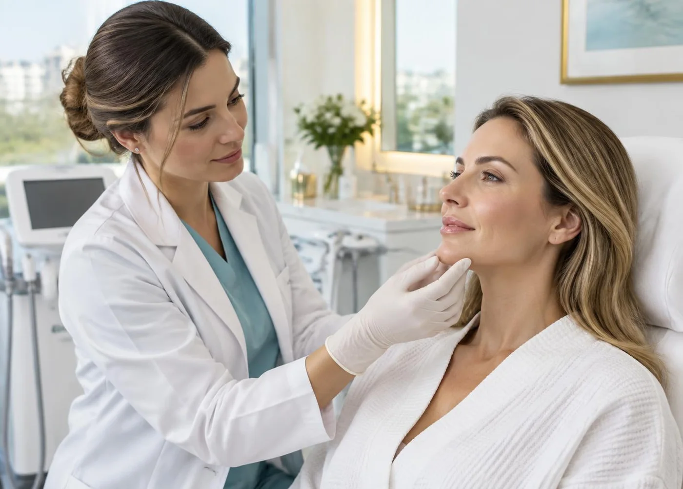 Consulta profesional de medicina estética